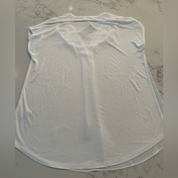 INC sheer white tank blouse - Picture 7 of 10